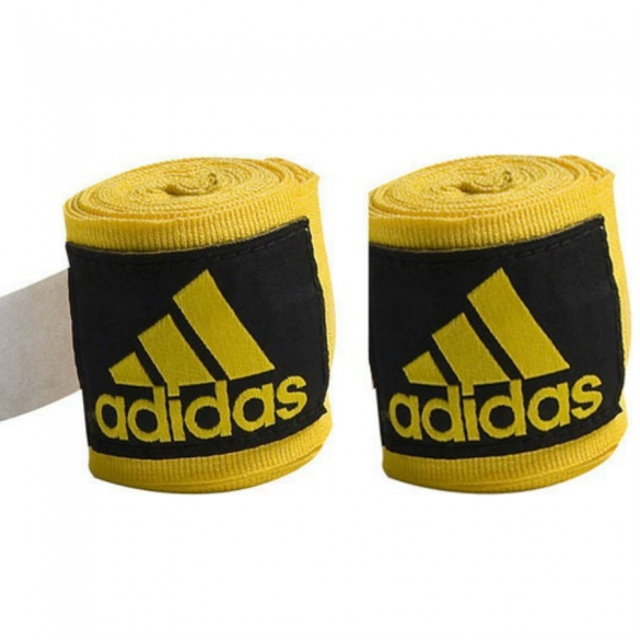 Adidas Bandage Boxing Crepe 4.55 M Geel  ADIBP03-455G